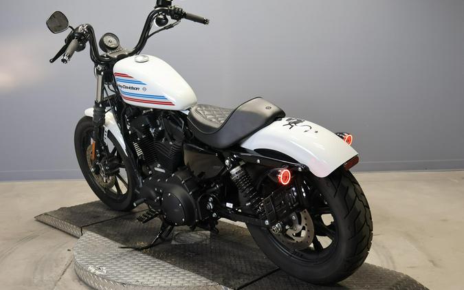 2021 Harley-Davidson Iron 1200 Stone Washed White Pearl