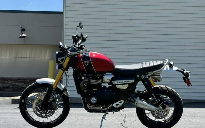 2023 Triumph Scrambler 1200 XE Carnival Red / Jet Black