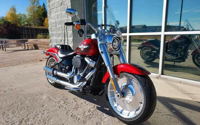 2018 Harley-Davidson Fat Boy 114 Wicked Red/Twisted Cherry