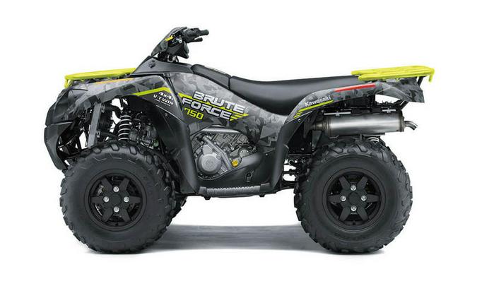 2023 Kawasaki Brute Force® 750 4x4i EPS Fragment Camo Gray