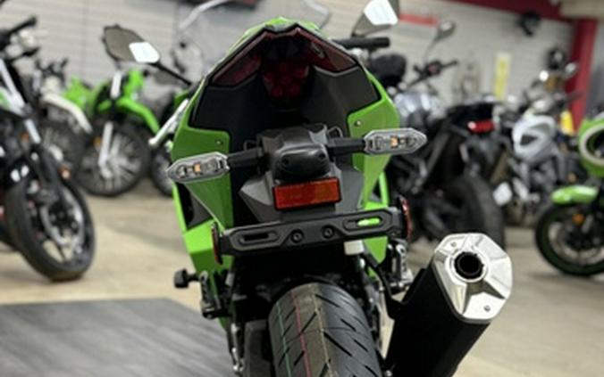 2026 Kawasaki Ninja 500 ABS Metallic Matte Twilight Blue