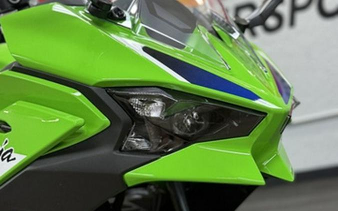 2026 Kawasaki Ninja 500 ABS Metallic Matte Twilight Blue