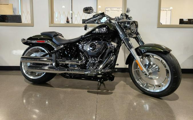 2026 Harley-Davidson® Fat Boy® Olive Steel Metallic