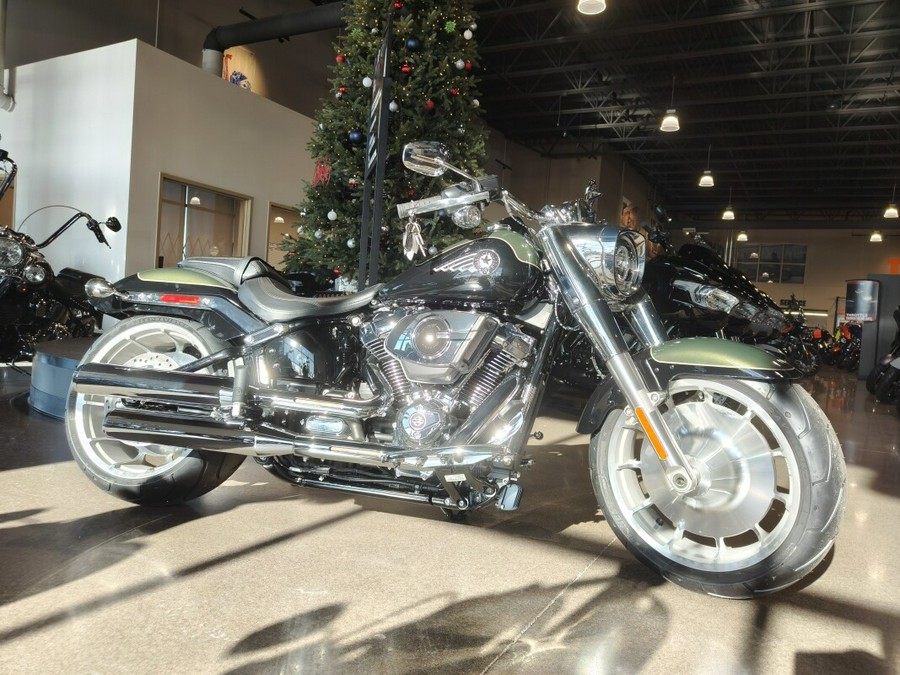 2026 Harley-Davidson® Fat Boy® Olive Steel Metallic