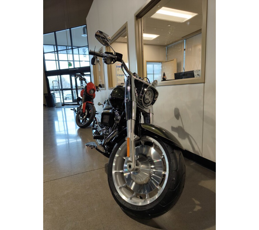 2026 Harley-Davidson® Fat Boy® Olive Steel Metallic