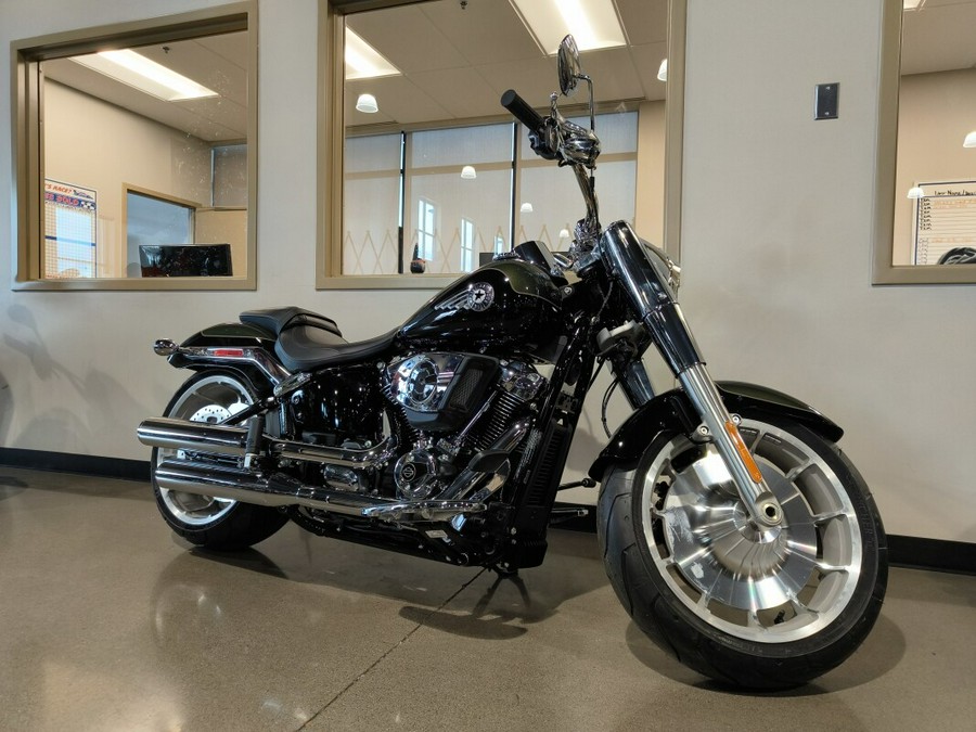 2026 Harley-Davidson® Fat Boy® Olive Steel Metallic