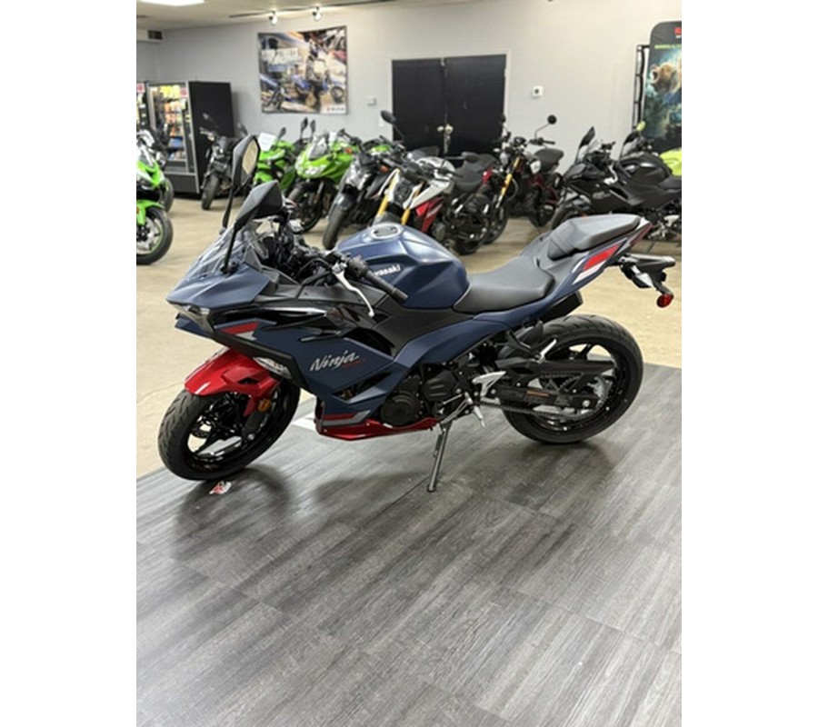 2026 Kawasaki Ninja 500 ABS Metallic Flat Spark Black