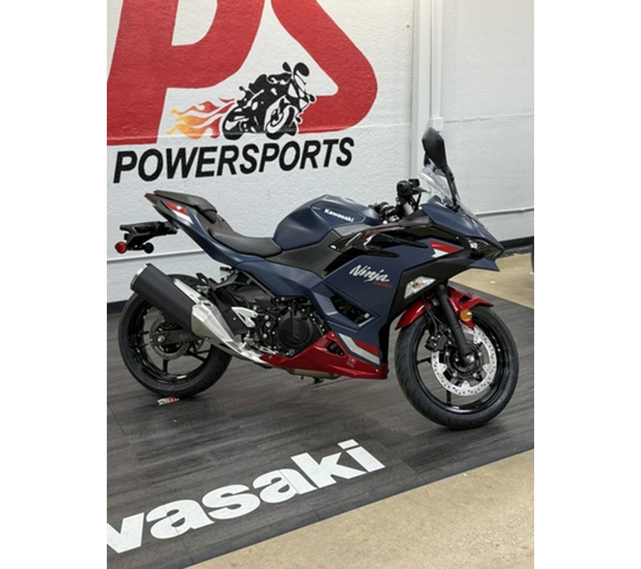 2026 Kawasaki Ninja 500 ABS Metallic Flat Spark Black