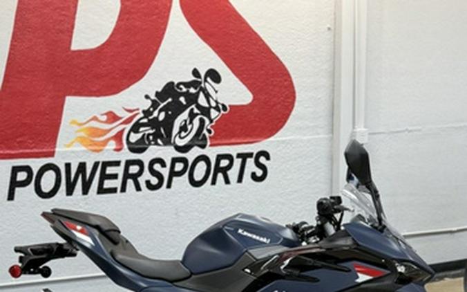 2026 Kawasaki Ninja 500 ABS Metallic Flat Spark Black