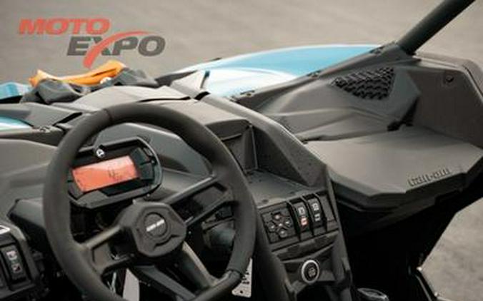 2026 Can-Am® Maverick X3 MAX DS Turbo Scandi Blue & Orange Crush