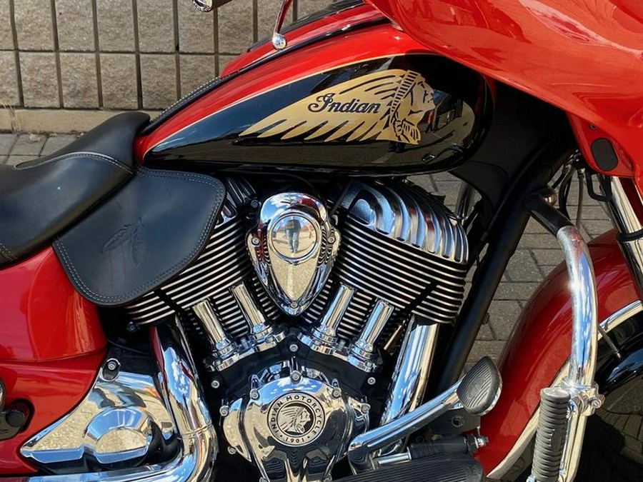 2017 Indian Motorcycle® Chieftain® Limited Wildfire Red over Thunder Black