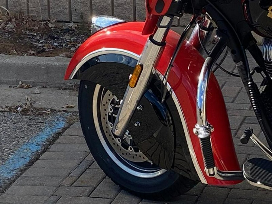 2017 Indian Motorcycle® Chieftain® Limited Wildfire Red over Thunder Black