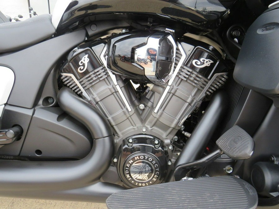 2026 Indian Motorcycle® Pursuit® Dark Horse® 112 Ghost White Metallic with Black Metallic