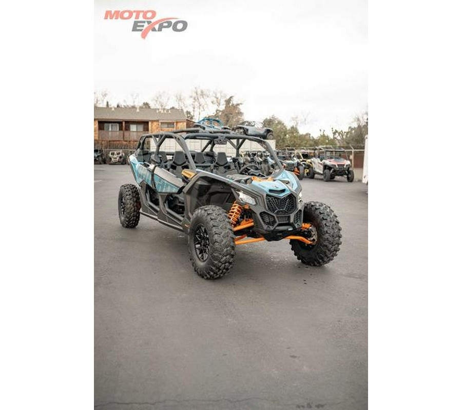 2026 Can-Am® Maverick X3 MAX DS Turbo Scandi Blue & Orange Crush