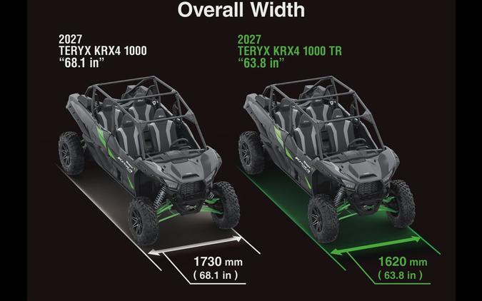 2027 Kawasaki Teryx® KRX4® 1000 TR