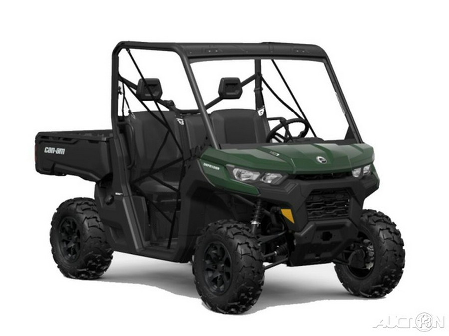 2024 Can-Am Defender DPS HD7 Tundra Green