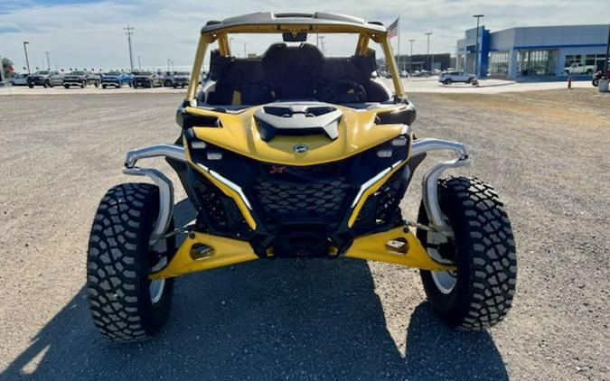 2024 Can-Am® Maverick R X RS with Smart-Shox Carbon Black & Neo Yellow