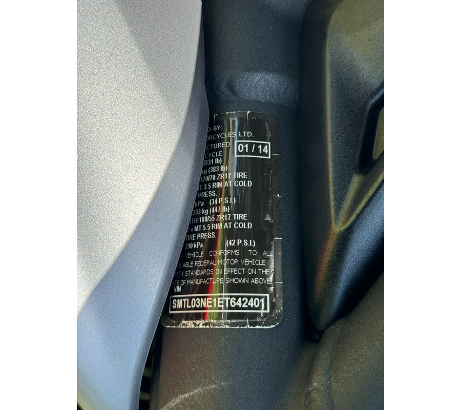 2014 Triumph Street Triple R ABS