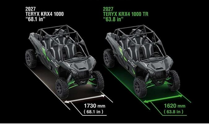 2027 Kawasaki TERYX KRX4 1000 TR