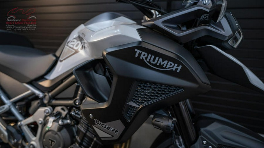 2023 Triumph Tiger 1200 GT Pro Snowdonia White