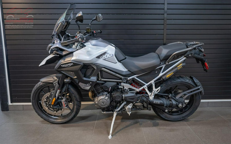 2023 Triumph Tiger 1200 GT Pro Snowdonia White