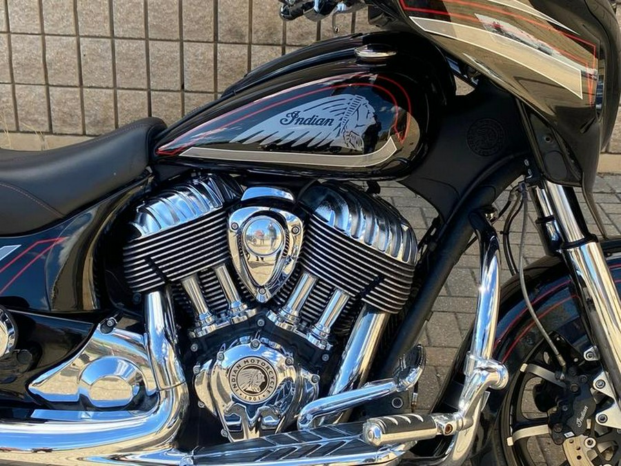 2018 Indian Motorcycle® Chieftain® Limited ABS Thunder Black Pearl with Graphics