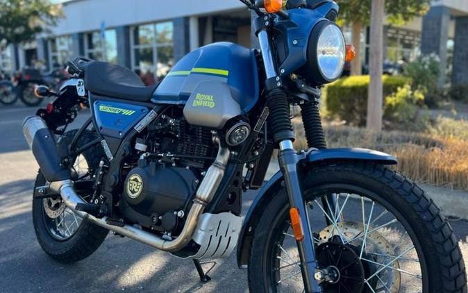 2023 Royal Enfield Scram 411 Skyline Blue