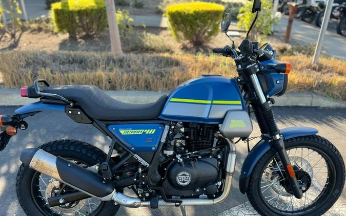 2023 Royal Enfield Scram 411 Skyline Blue