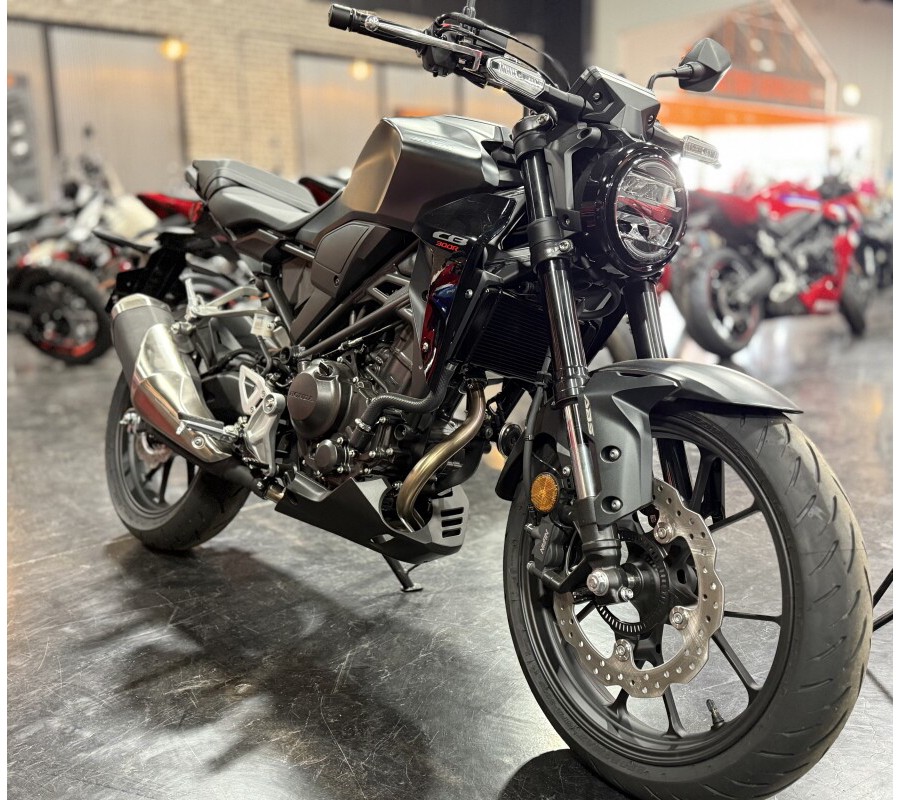 2024 Honda CB300R ABS Matte Black Metallic