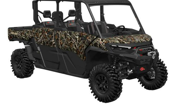 2026 Can-Am® Defender MAX X mr HD11 with half-doors Dark Wildland Camo