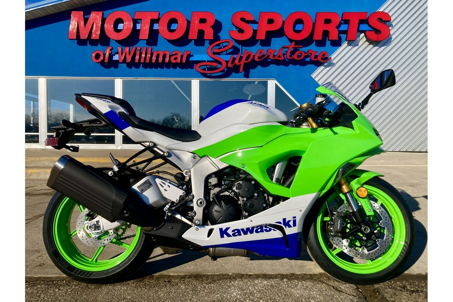 2024 Kawasaki NINJA ZX-6R 40TH ANNIVERSARY EDITION ABS