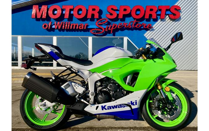 2024 Kawasaki NINJA ZX-6R 40TH ANNIVERSARY EDITION ABS