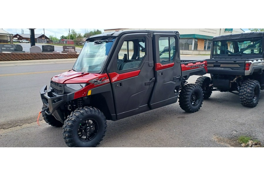 2025 Polaris Industries RANGER CREW XP 1000 NS ED PREM - SUNSET RED Premium