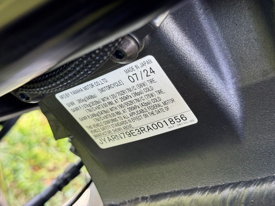 2024 Yamaha Motor Corp., USA MT-10