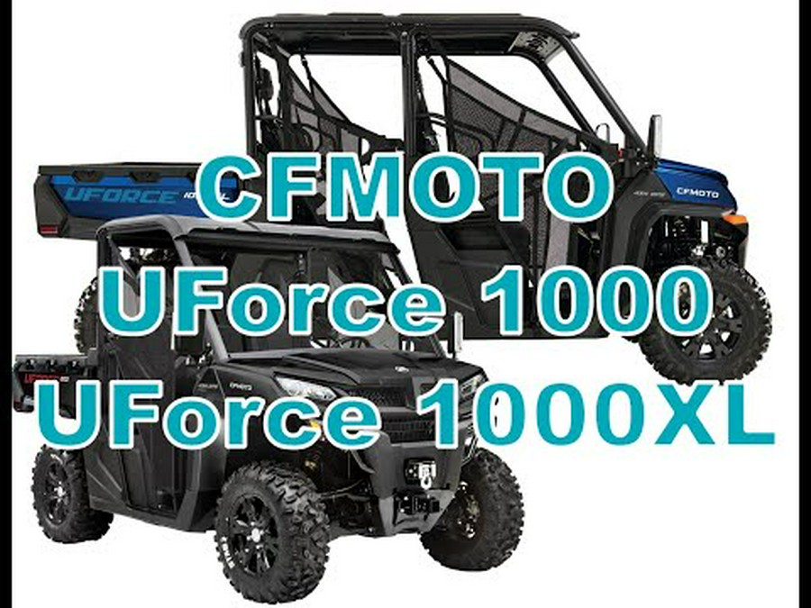 2024 CFMOTO UForce 1000 XL