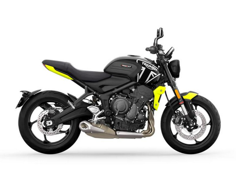 2024 Triumph Trident 660 Jet Black/Triumph Racing Yellow