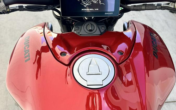 2026 Ducati XDiavel V4 Burning Red V4 Black Lava