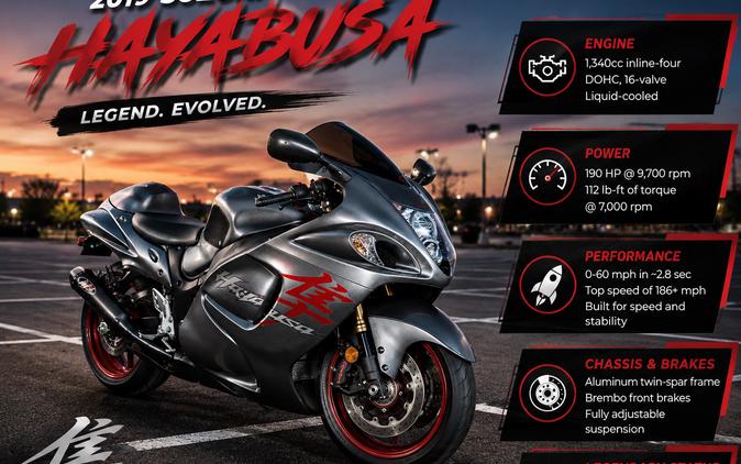 2019 SUZUKI GSX1300RA HAYABUSA - F100518