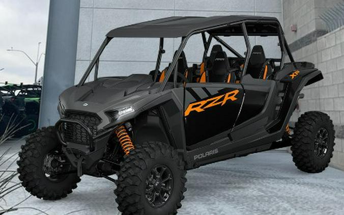 2024 Polaris Industries RZR XP 4 1000 ULTIMATE MATTE TITANIUM, ONYX BLACK