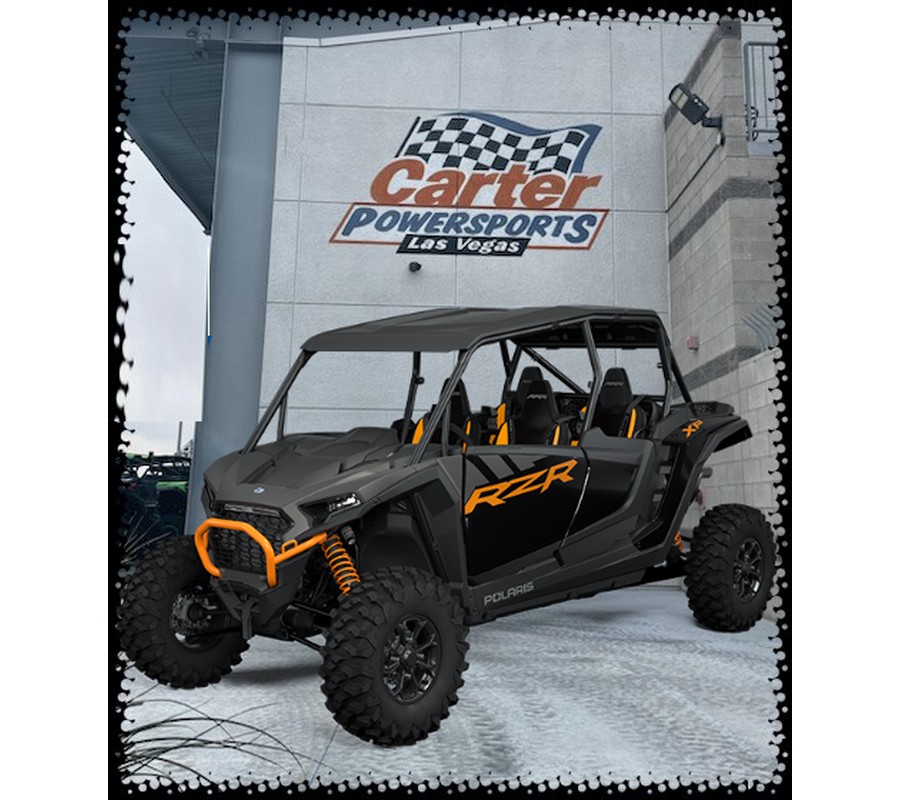 2024 Polaris Industries RZR XP 4 1000 ULTIMATE MATTE TITANIUM, ONYX BLACK