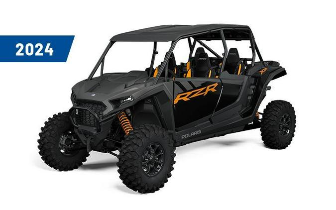 2024 Polaris Industries RZR XP 4 1000 ULTIMATE MATTE TITANIUM, ONYX BLACK