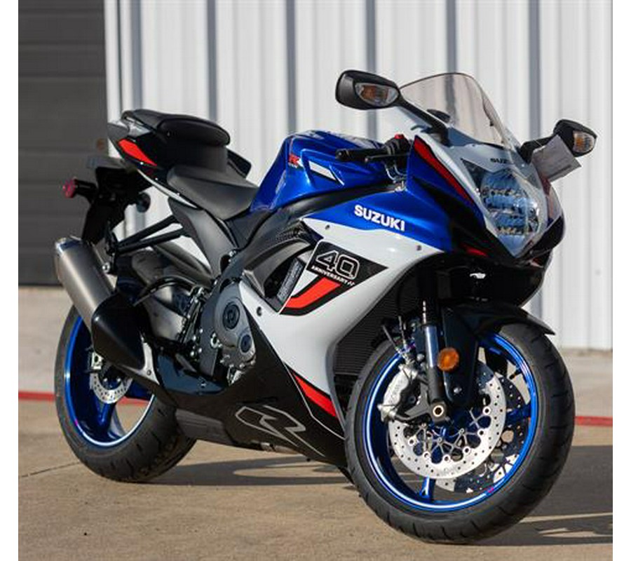 2026 Suzuki GSX-R600Z 40th Anniversary Edition