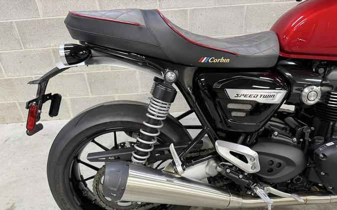2022 Triumph Speed Twin Red Hopper