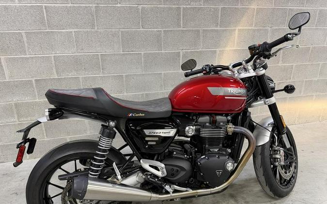 2022 Triumph Speed Twin Red Hopper