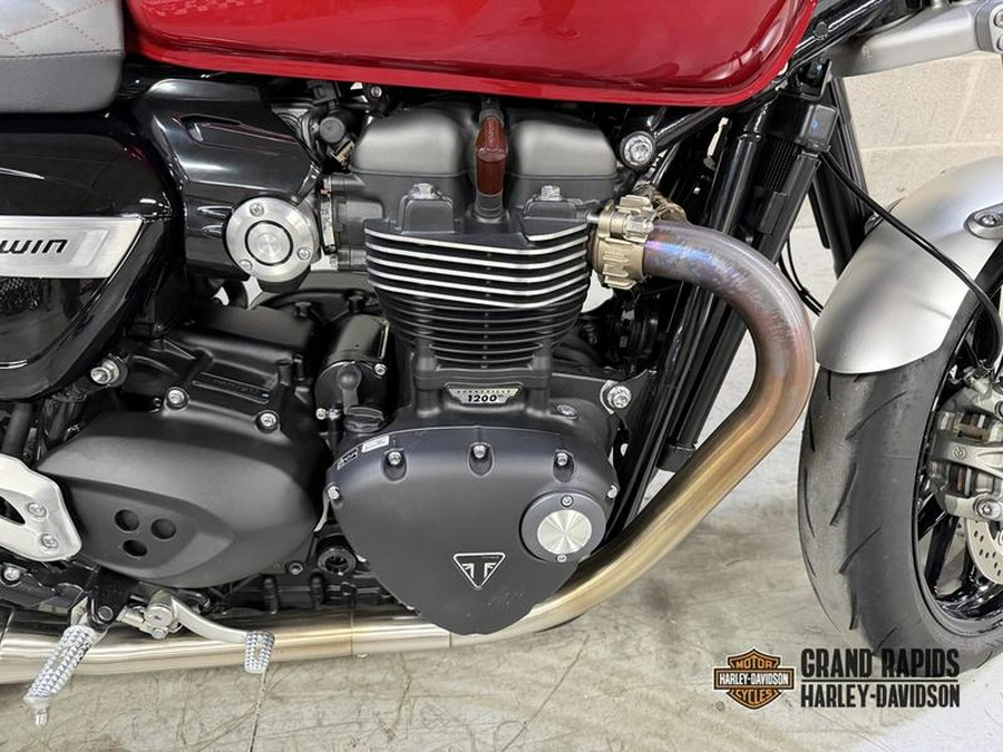 2022 Triumph Speed Twin Red Hopper