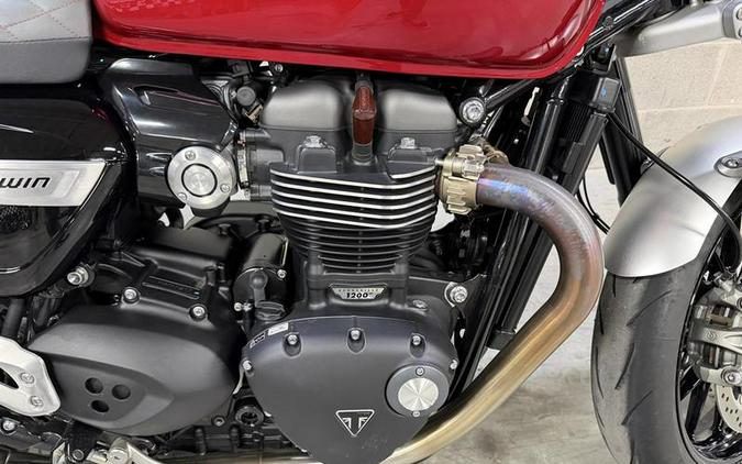 2022 Triumph Speed Twin Red Hopper