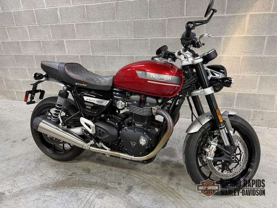 2022 Triumph Speed Twin Red Hopper