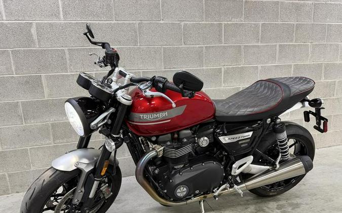 2022 Triumph Speed Twin Red Hopper