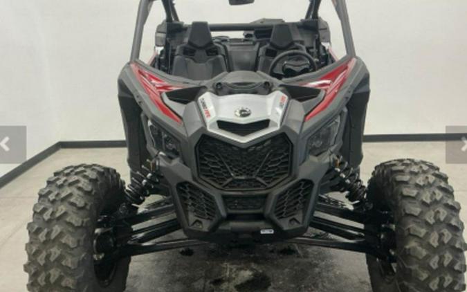 2025 Can-Am® Maverick X3 RS Turbo RR Fiery Red & Hyper Silver