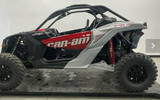 2025 Can-Am® Maverick X3 RS Turbo RR Fiery Red & Hyper Silver